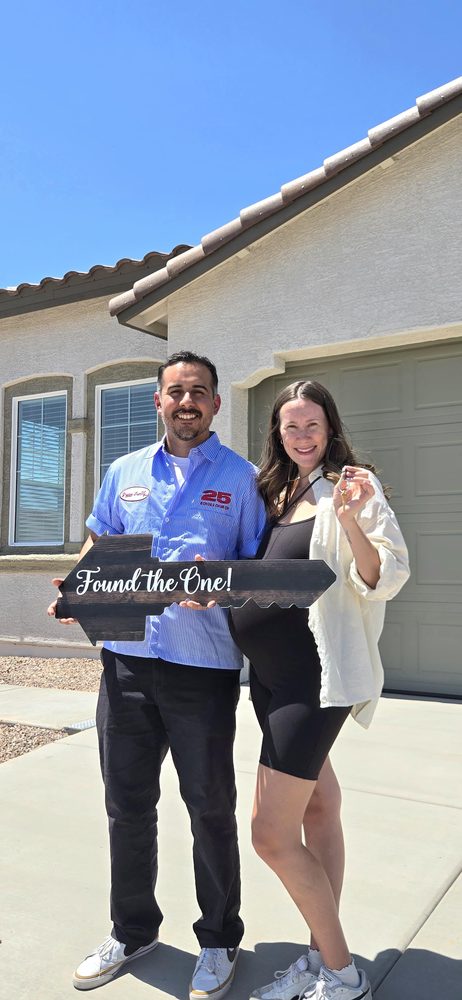 David and Sami H. at their new home
